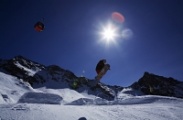 Skifahren Snowboarden